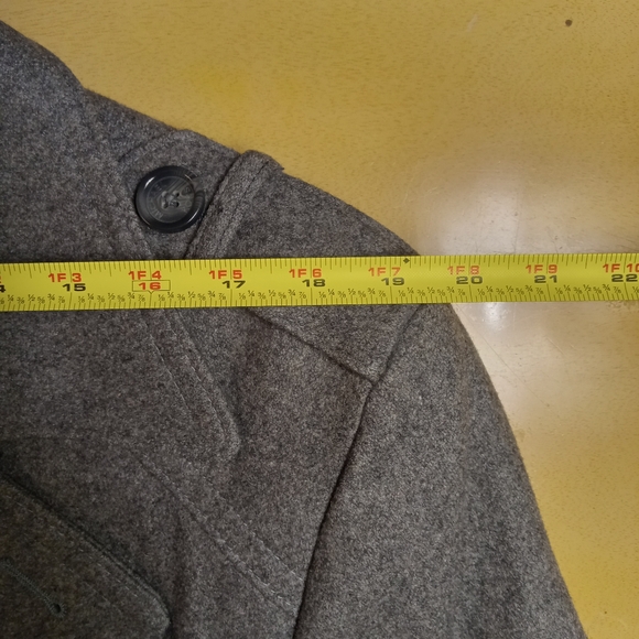 Michael Kors Gray Medium Wool Blend Coat - Picture 10 of 11